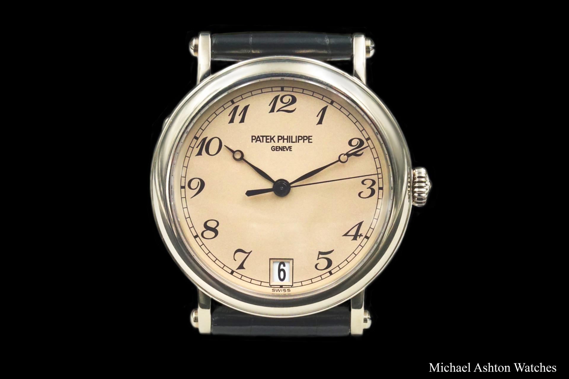 patek philippe officers watch 5053
