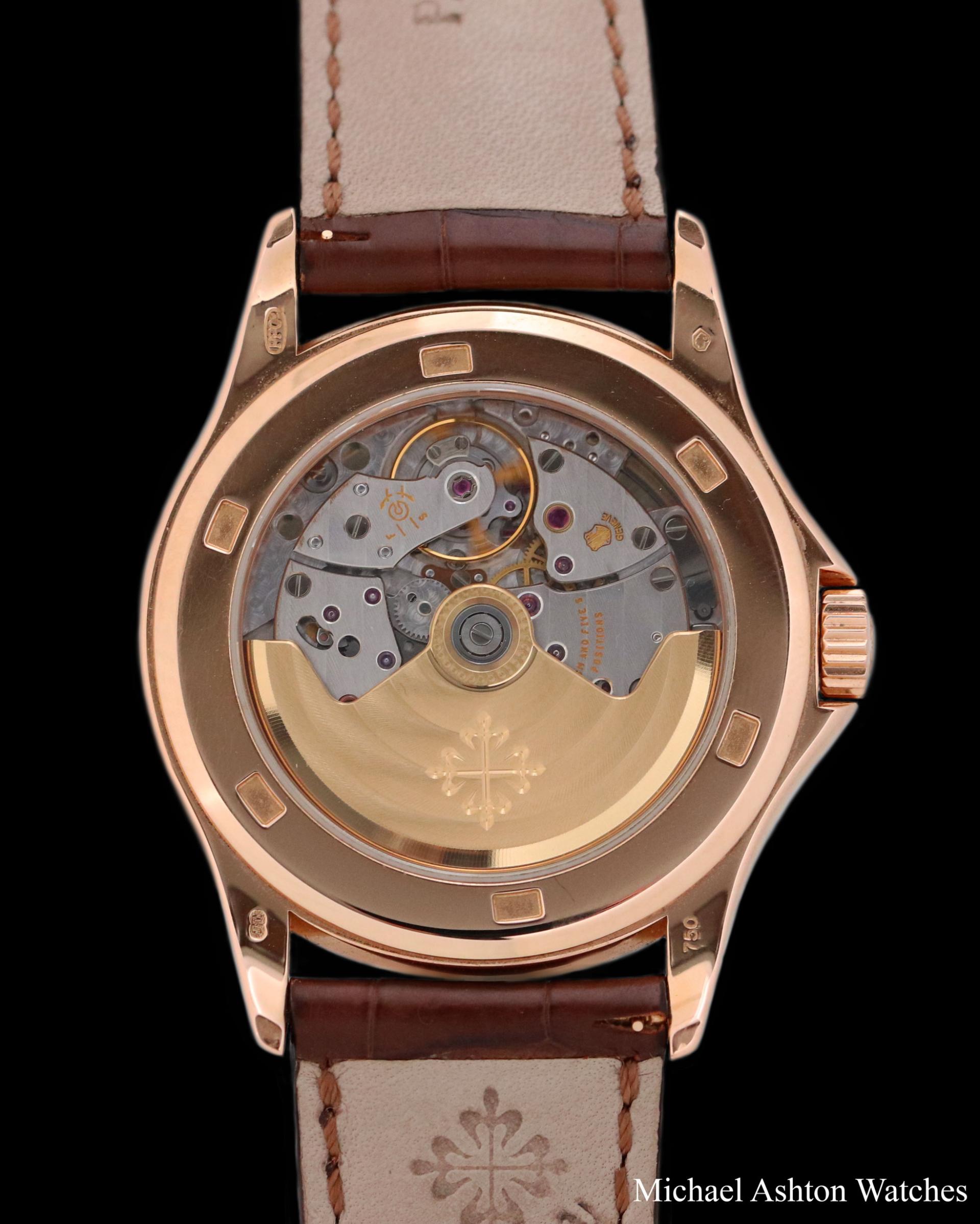 patek philippe rose gold iced out