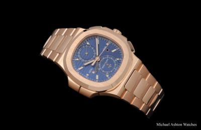 Patek Philippe Nautilus, Dual Time, Chronograph