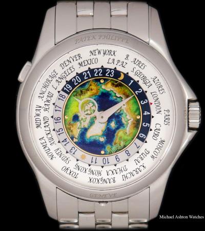 Patek Philippe Cloisonne Enamel World Time