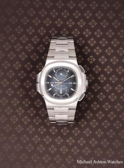 Patek Philippe Nautilus, Dual Time, Chronograph