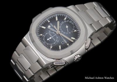 Patek Philippe Nautilus, Dual Time, Chronograph