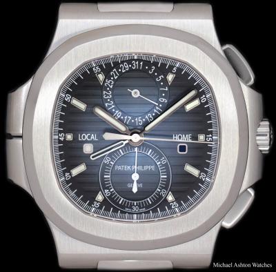 Patek Philippe Nautilus, Dual Time, Chronograph