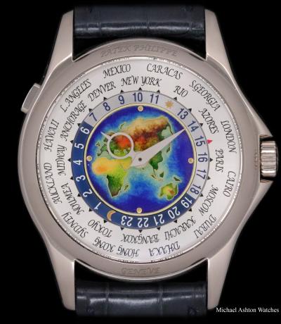 Patek Philippe Cloisonne Enamel World Time