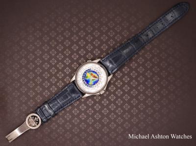 Patek Philippe Cloisonne Enamel World Time