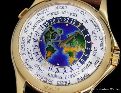 Patek Philippe Cloisonne Enamel World Time