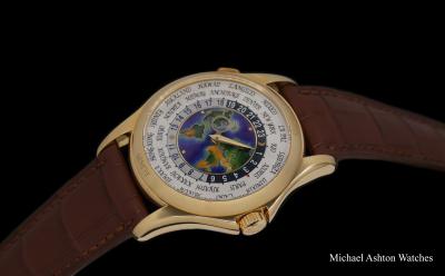 Patek Philippe Cloisonne Enamel World Time