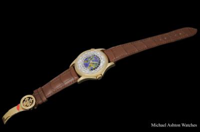 Patek Philippe Cloisonne Enamel World Time