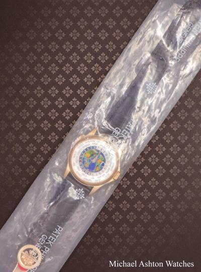 Patek Philippe Cloisonne Enamel World Time