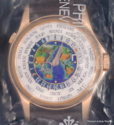 Patek Philippe Cloisonne Enamel World Time