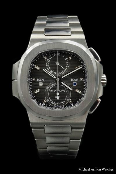 Patek Philippe Nautilus, Dual Time, Chronograph
