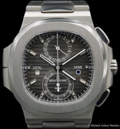 Patek Philippe Nautilus, Dual Time, Chronograph